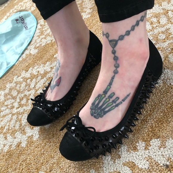 Jeffrey Campbell studded flats! - Picture 2 of 6